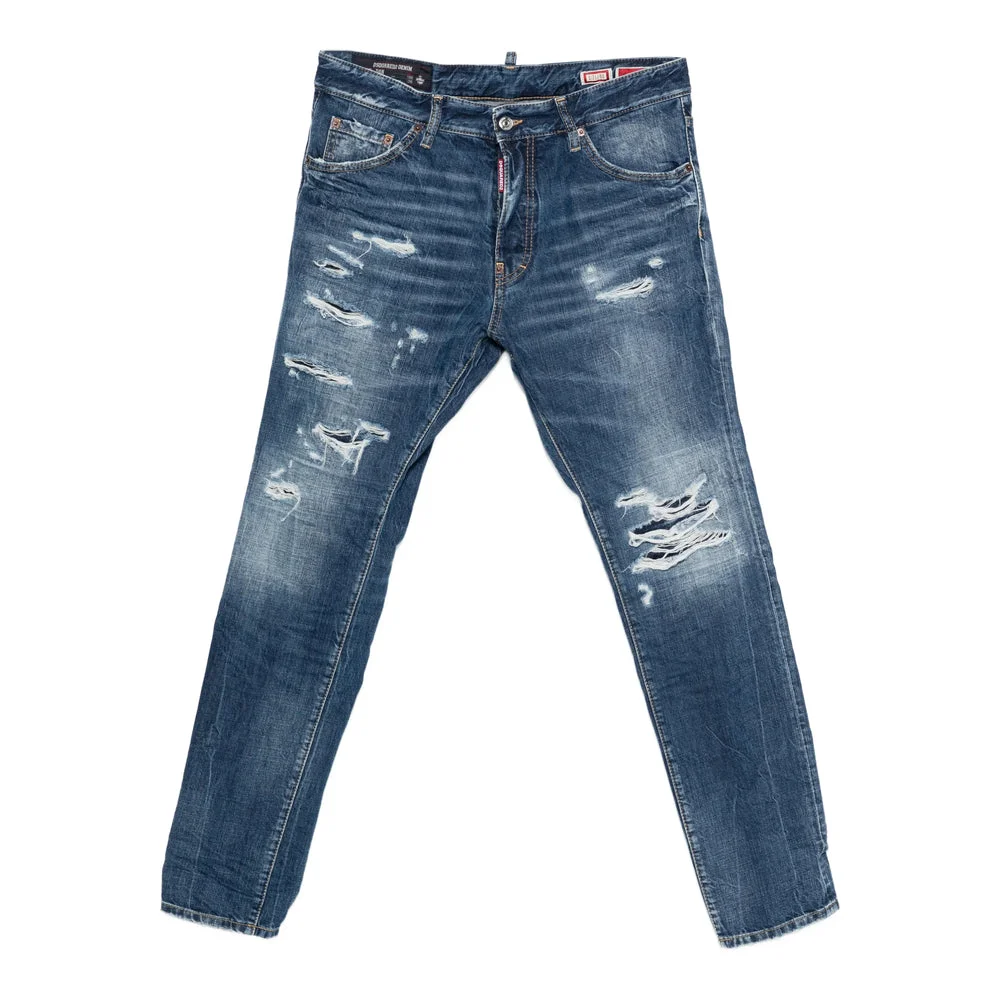 Dsquared2 Blue Denim - Regular & Straight-Leg Jeans Men - 1