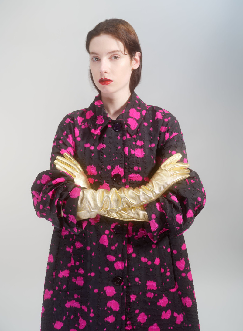 Dries Van Noten LONG LEATHER GLOVES outlook