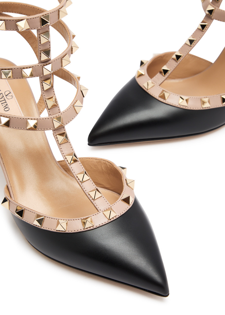 Valentino Garavani Rockstud 65 Leather Pumps - 3