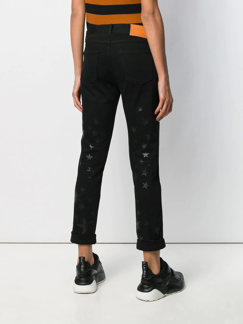 star-print skinny jeans - 4