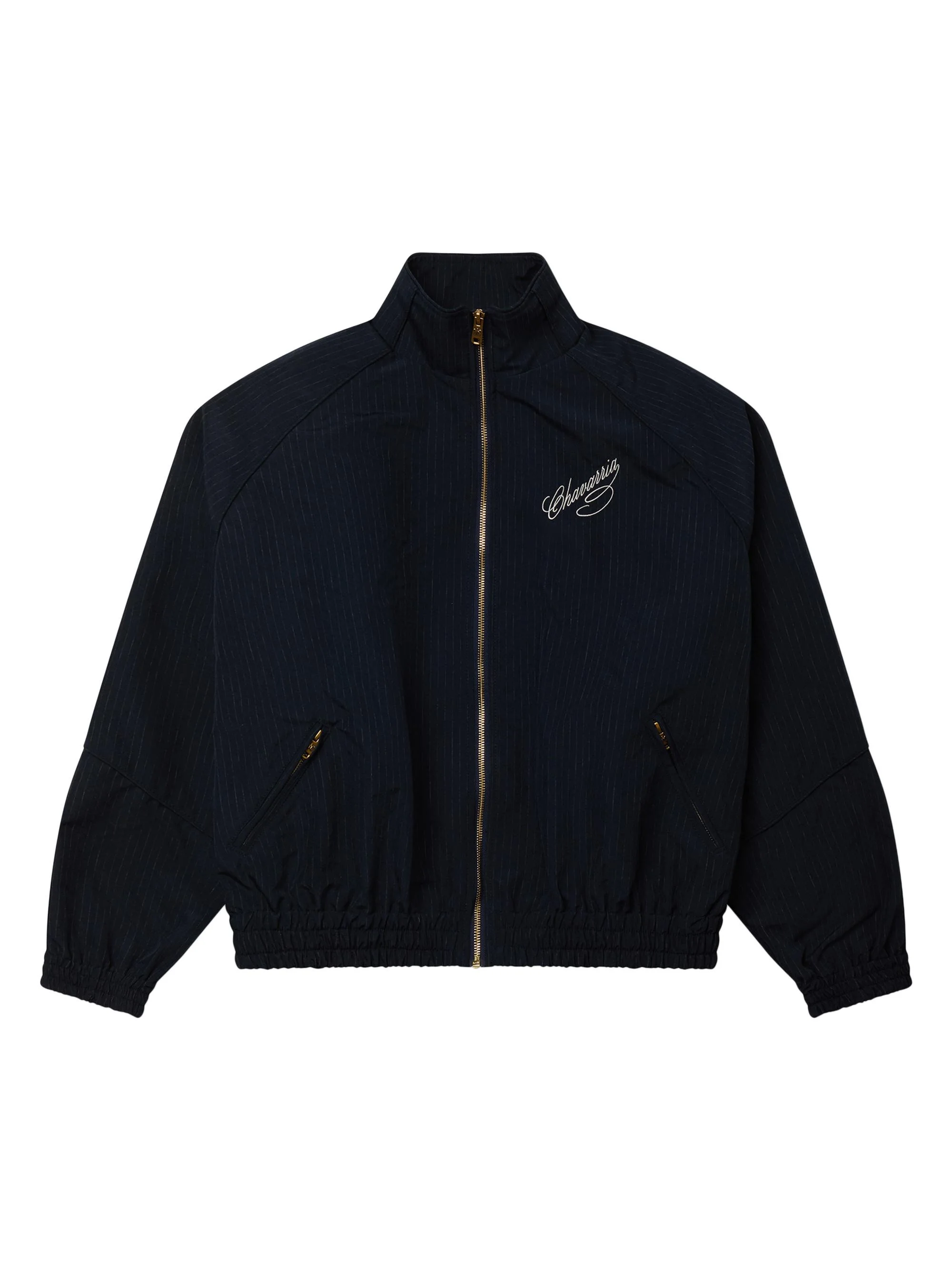 Men's Ruff Rider Zip-Front Track Jacket - Peacoat Stripe - 1