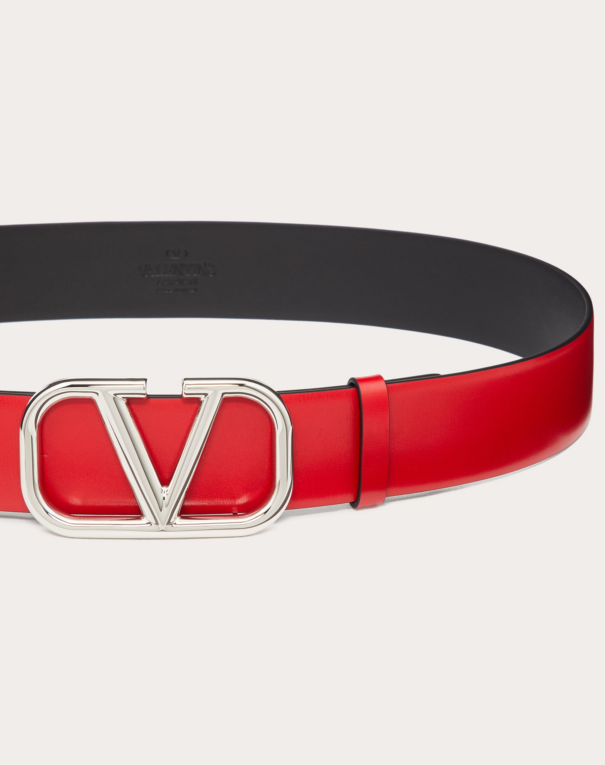 VLOGO SIGNATURE CALFSKIN BELT 40 MM - 4