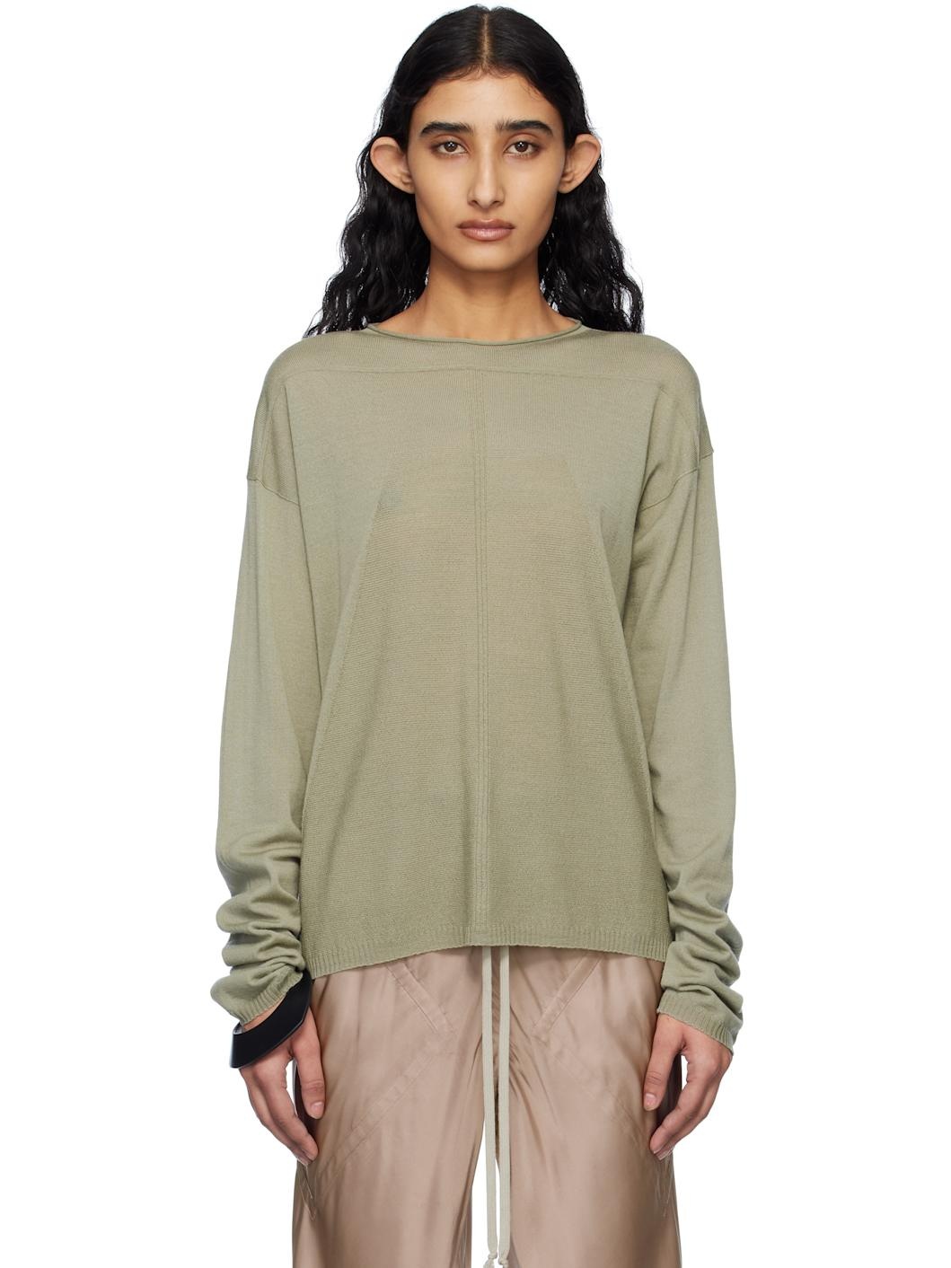 Green Hollywood Pull Sweater - 1
