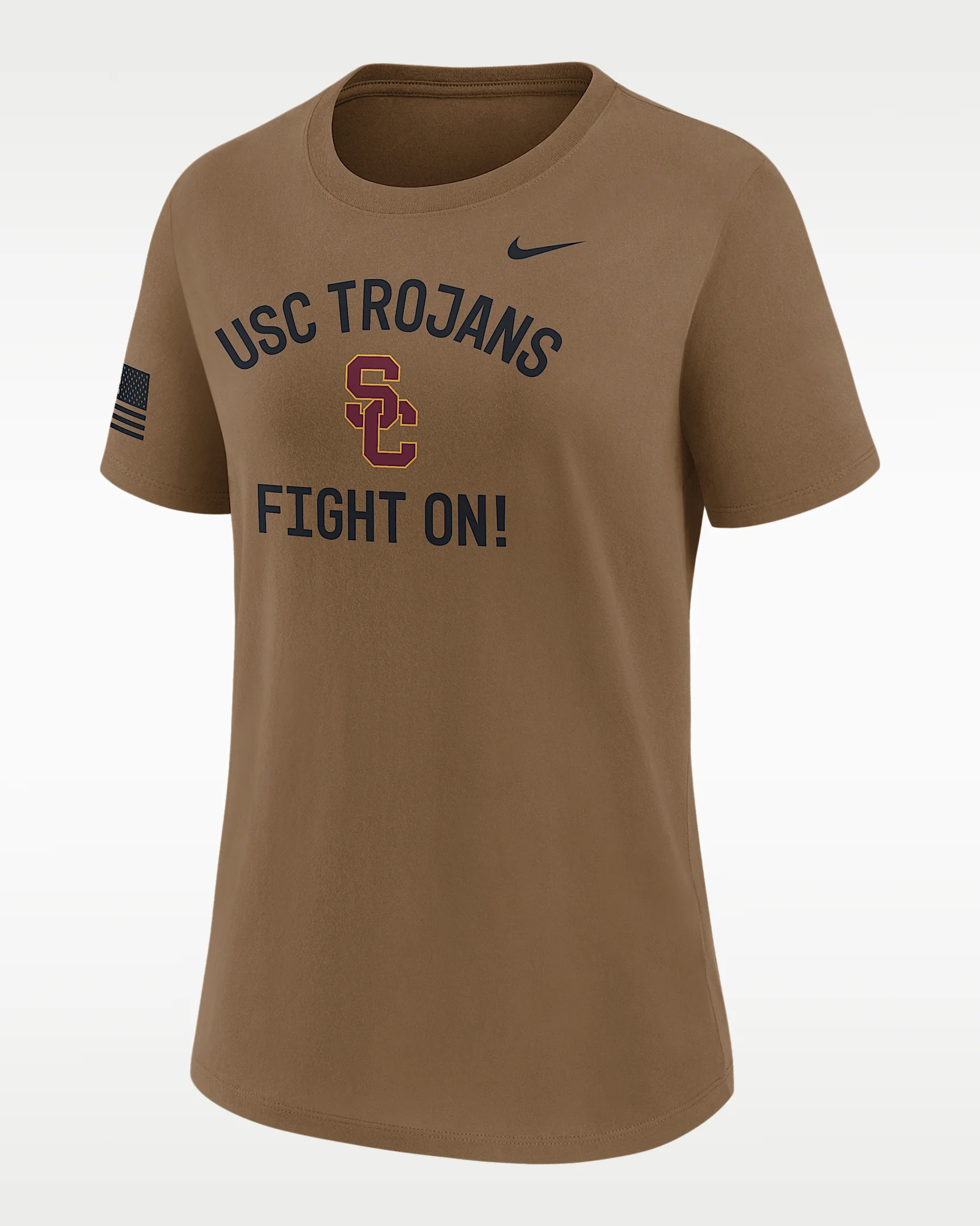 USC 2026 Military Appreciation Women's Nike Dri-FIT College T-Shirt - 1