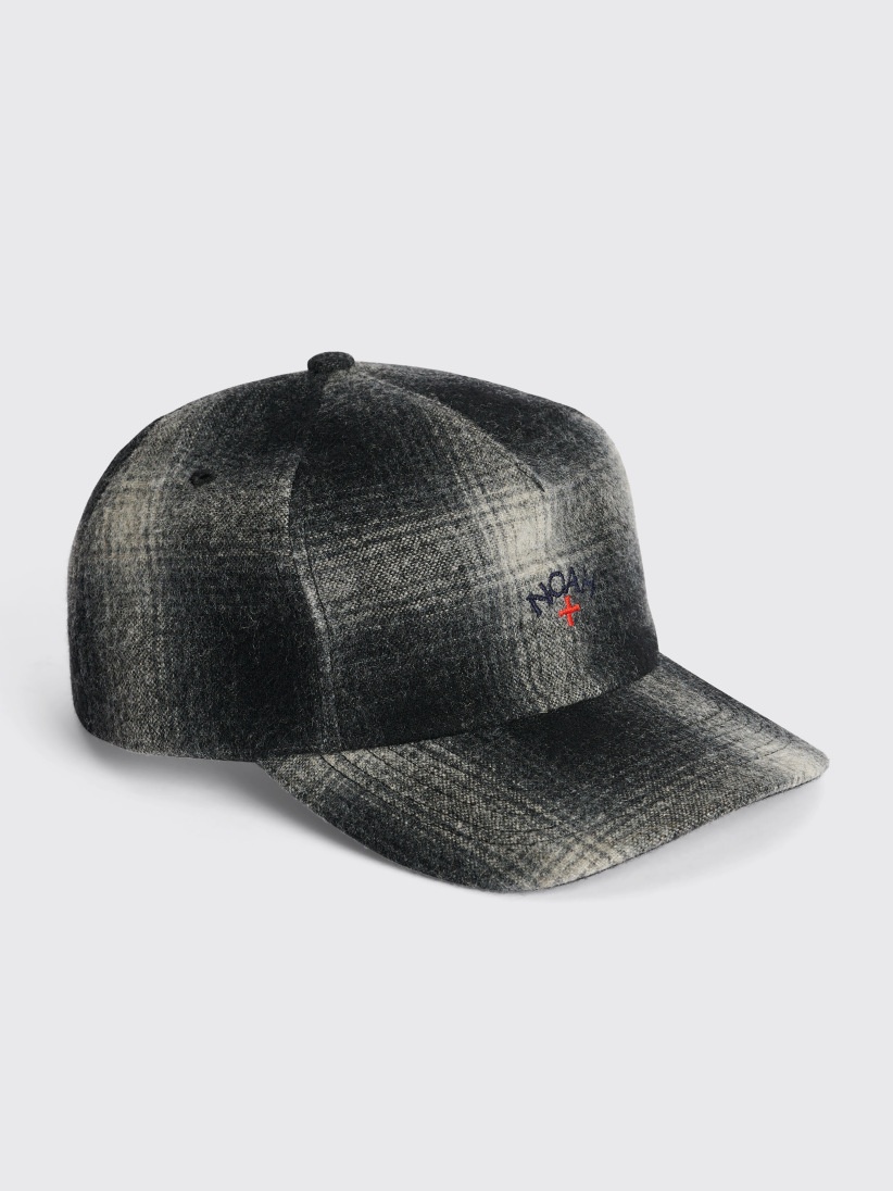 ★NOAH★Shadow Plaid 5 パネル ボールキャップ Noah NOAH SHADOW PLAID 5-PANEL BLACK | tresbien | REVERSIBLE