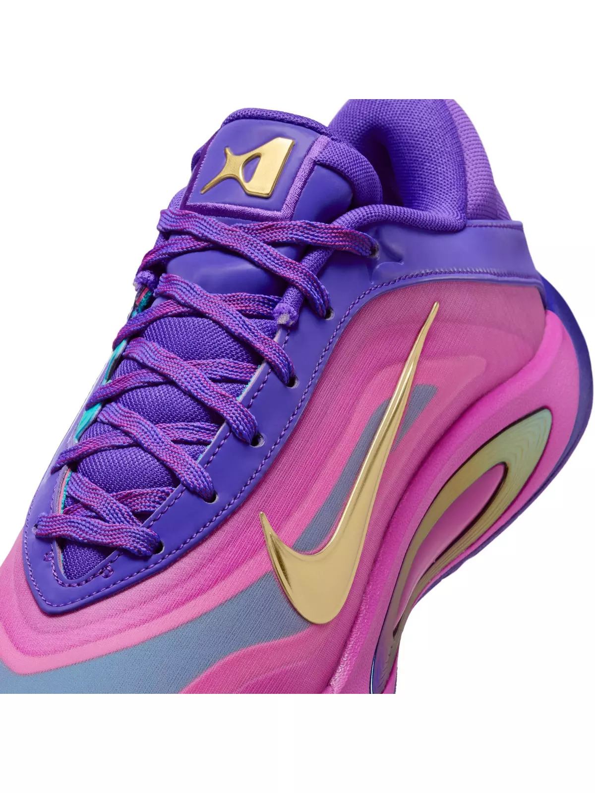 A'One "Fierce Purple" Unisex Basketball Shoe - 4