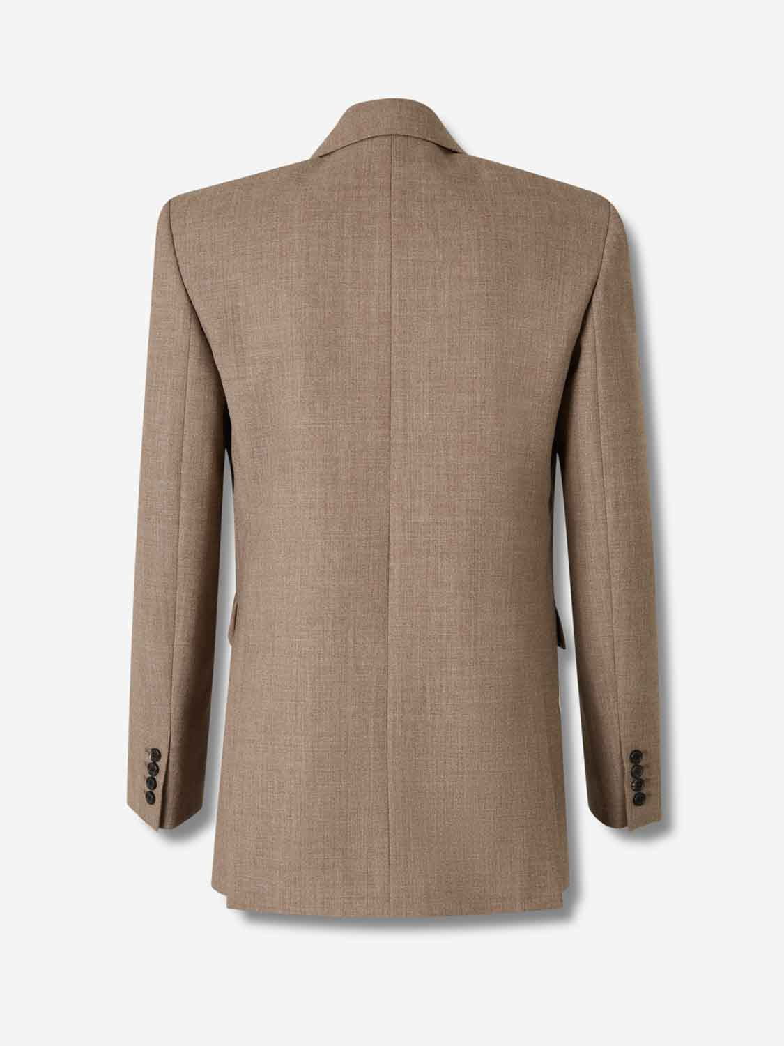 WOOL DOUBLE-BREASTED BLAZER - 2