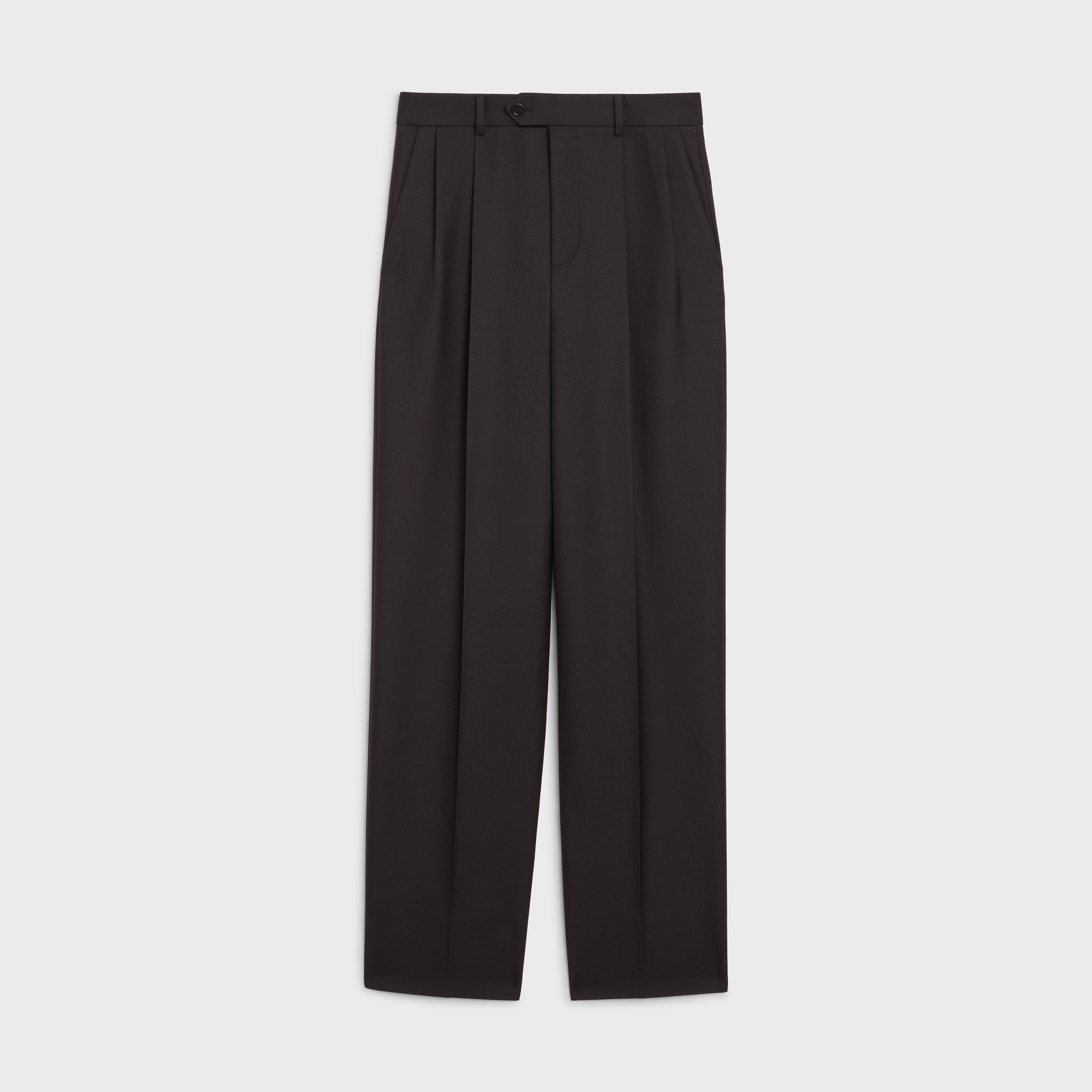 SKATE PANTS IN LIGHTWEIGHT WOOL GABARDINE - 1