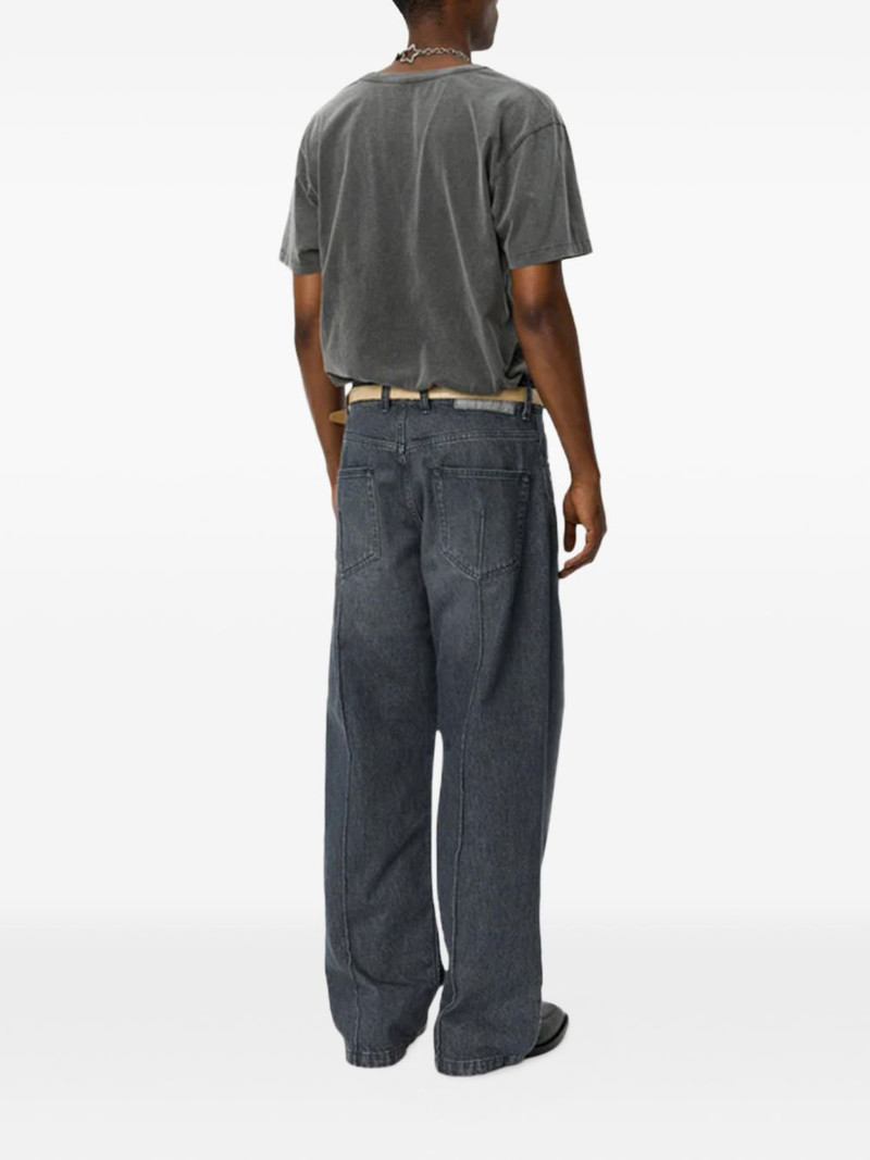 mfpen Ceremony stonewashed centre-seam trousers outlook