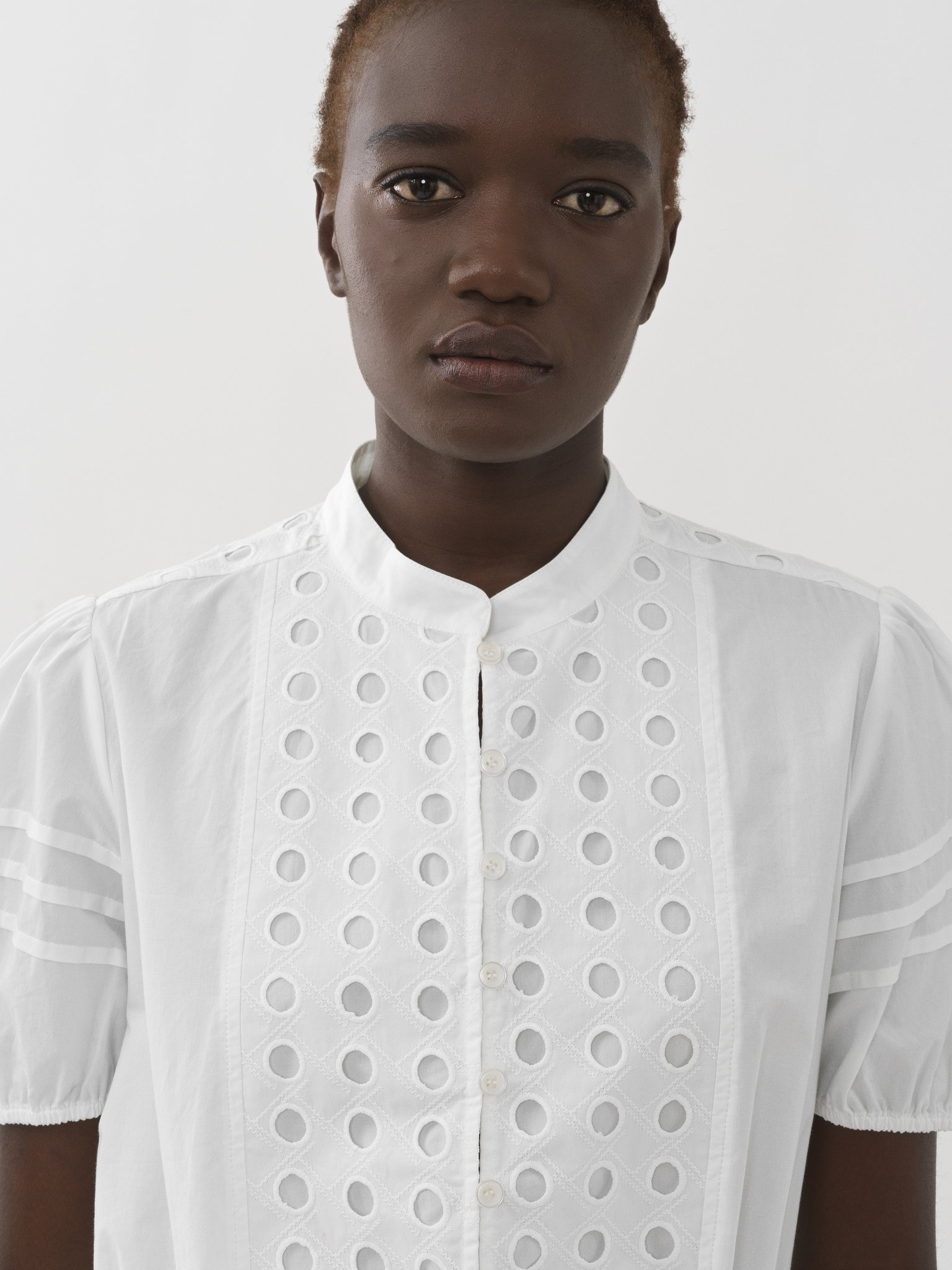 PETITE EMBROIDERED SHIRT - 5