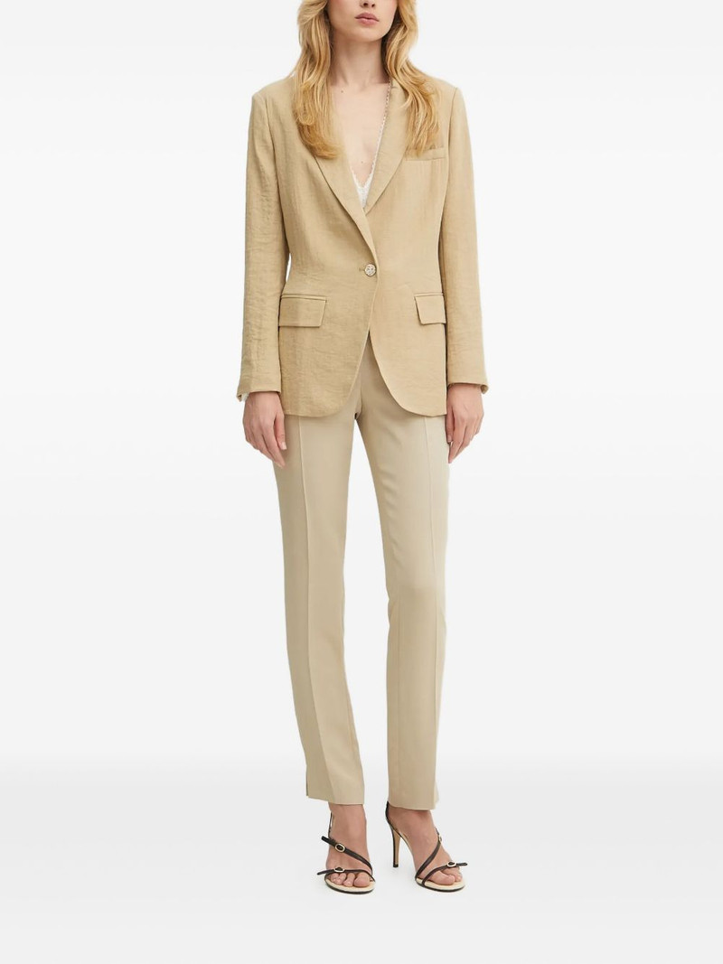 BOSS side-split straight trousers outlook