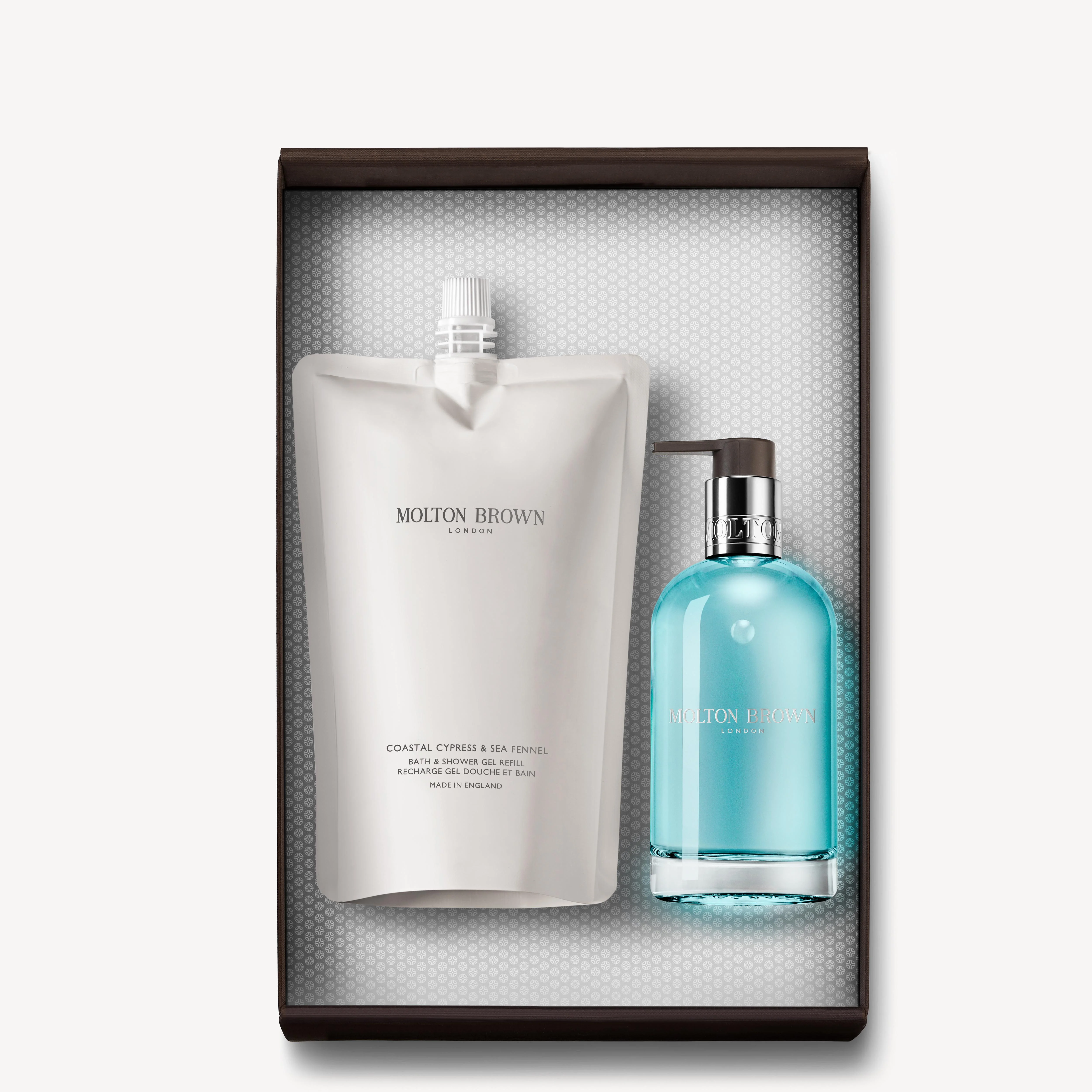 Coastal Cypress & Sea Fennel Hand Wash Refill Bottle Gift Set - 1