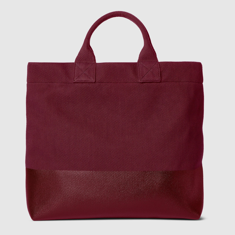 Canvas tote bag with embossed detail 8