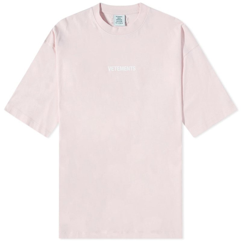VETEMENTS Logo Label Tee 1