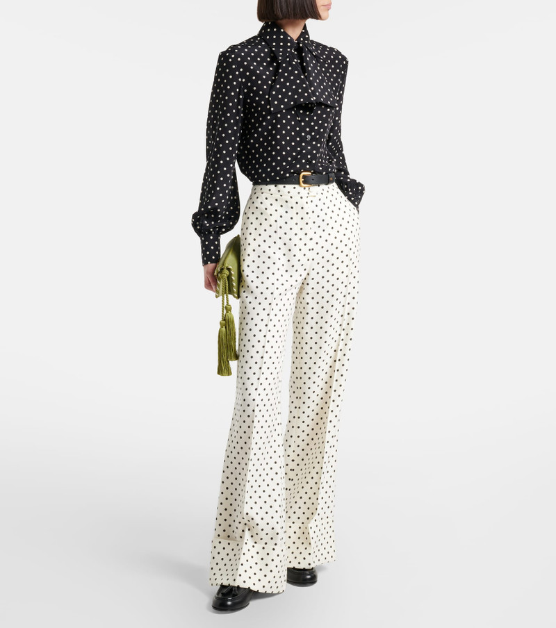 Valentino Supergran Plusdepois flared pants outlook