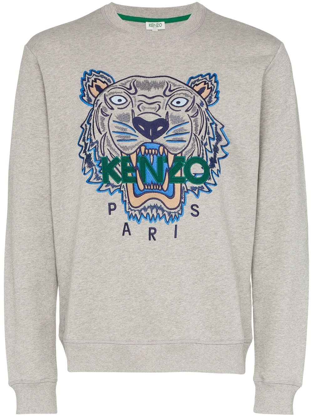 embroidered Tiger sweatshirt - 1