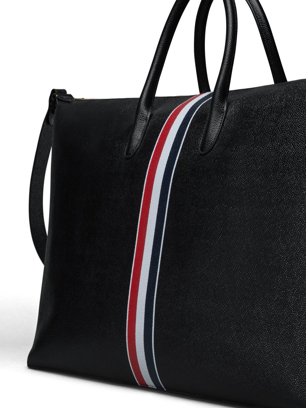 stripe-detailing bag - 3