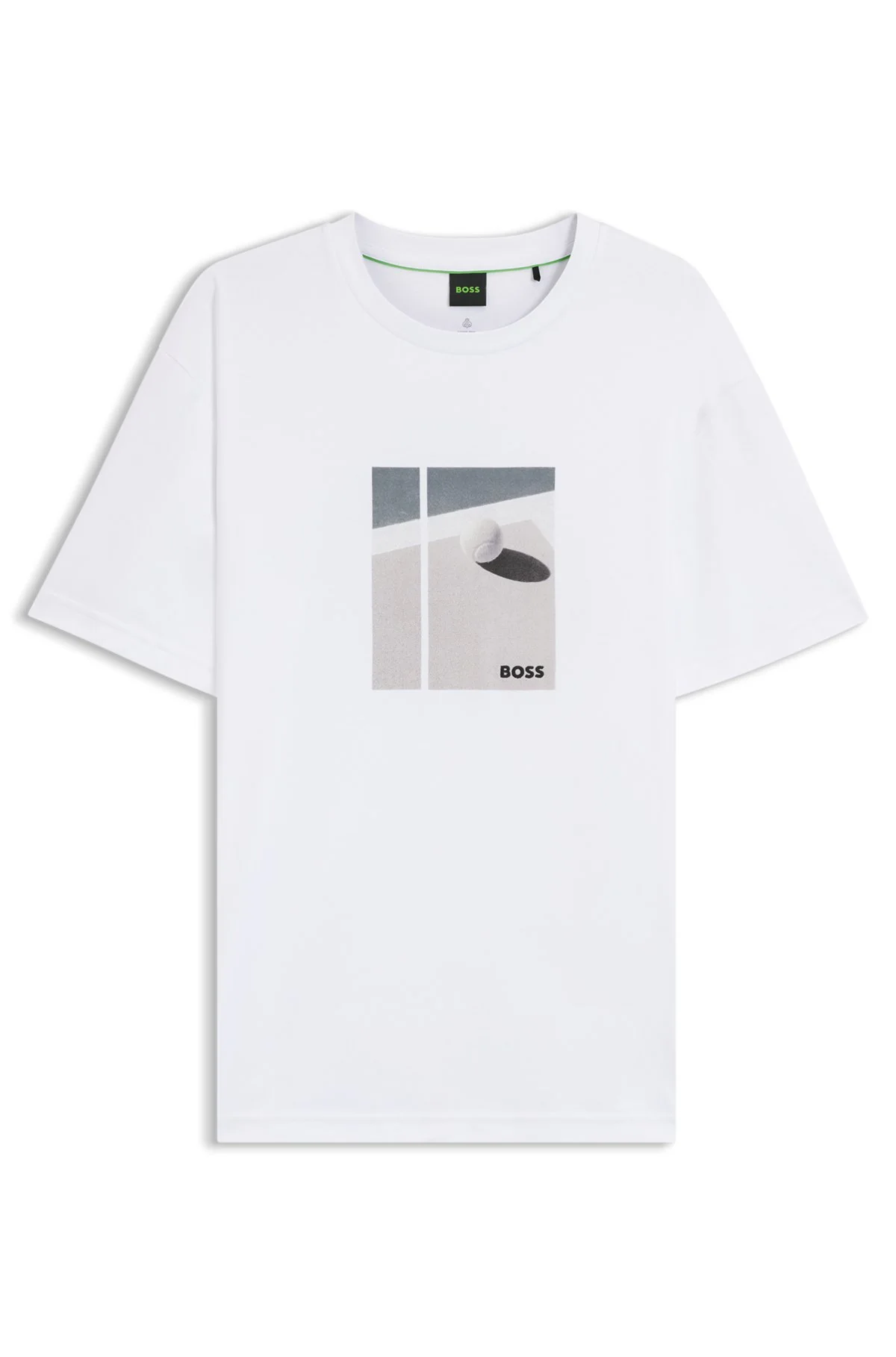 TENNIS-ARTWORK T-SHIRT IN PIMA COTTON - 1
