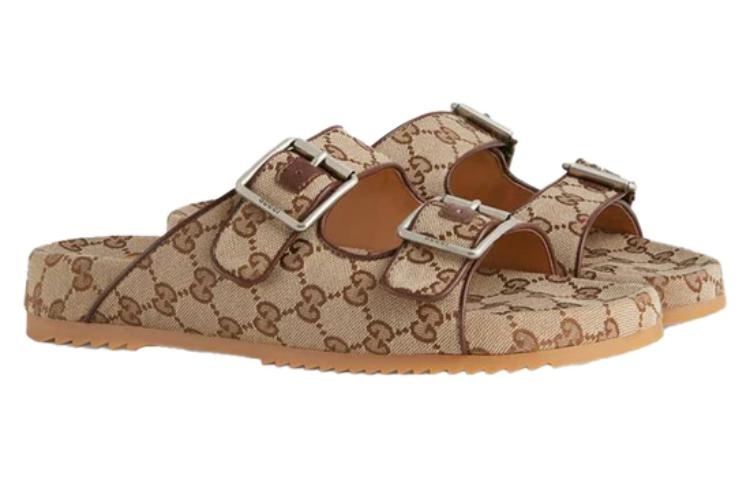Gucci Double g Alphabet Straps Fashion Sandals 658020-2HK60-9791 - 2