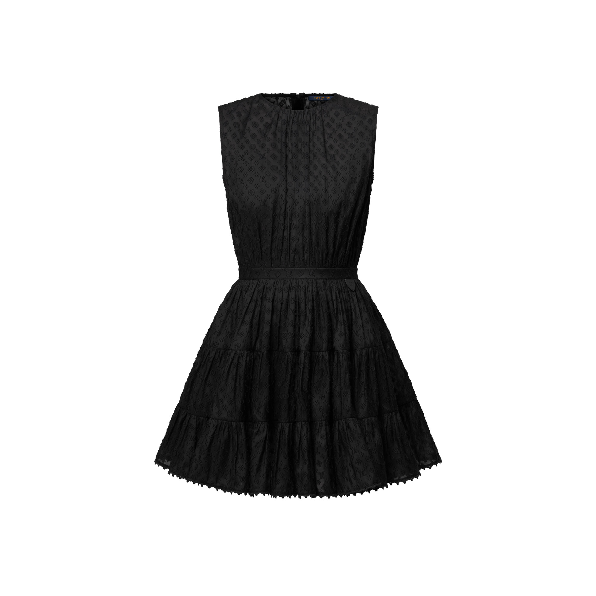 Monogram Fli Coupé Tiered Dress - 1