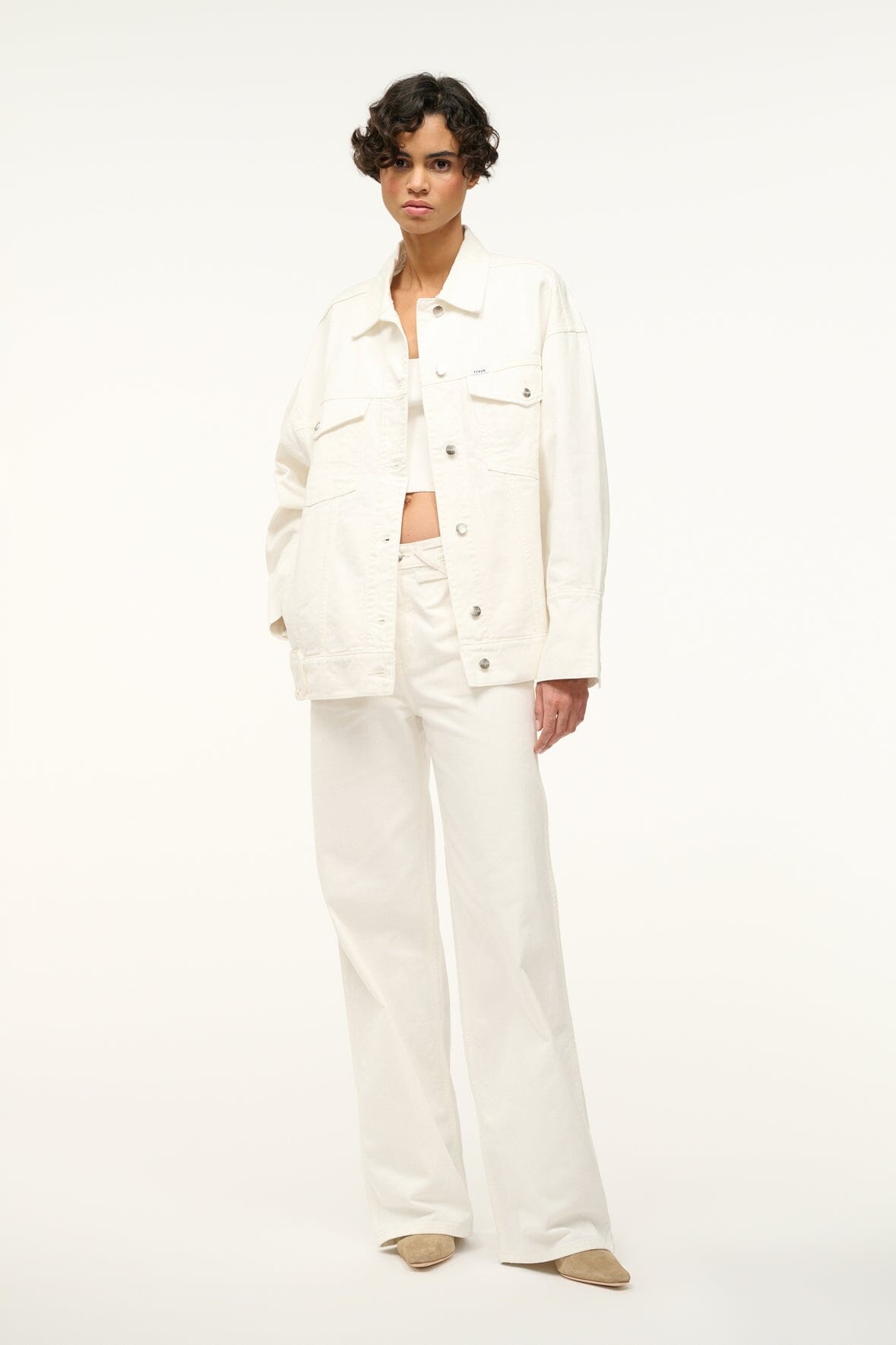 STAUD WRANGLER THE BIGGEST JEAN JACKET - 5