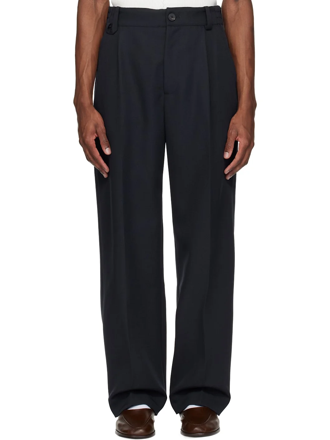Navy 'The Croisière' Trousers - 1