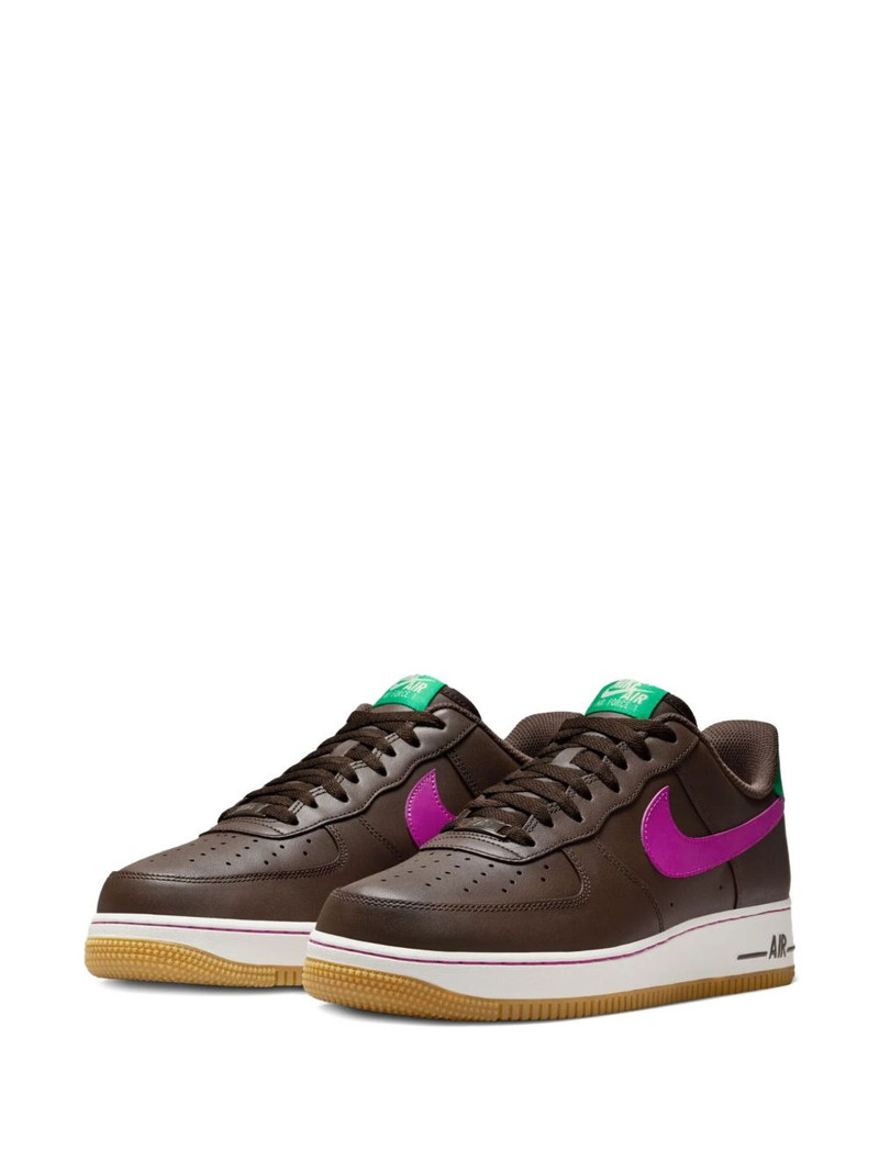 Nike Air Force 1 Low '07 "Baroque Brown / Vivid Purple" sneakers outlook