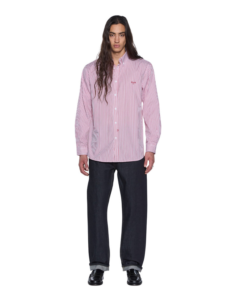 Ksubi KADE LS SHIRT RED-WHITE outlook