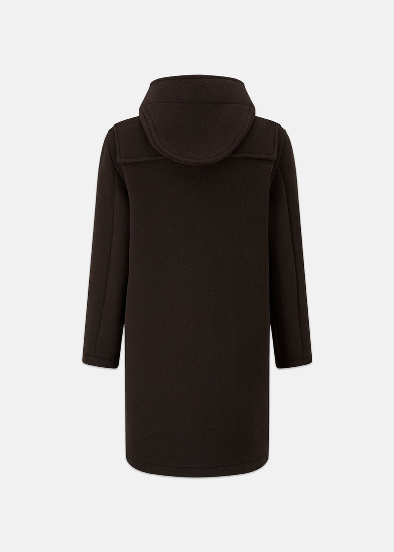 GLOVERALL Women's Freda Duffle Coat Brown Tartan outlook