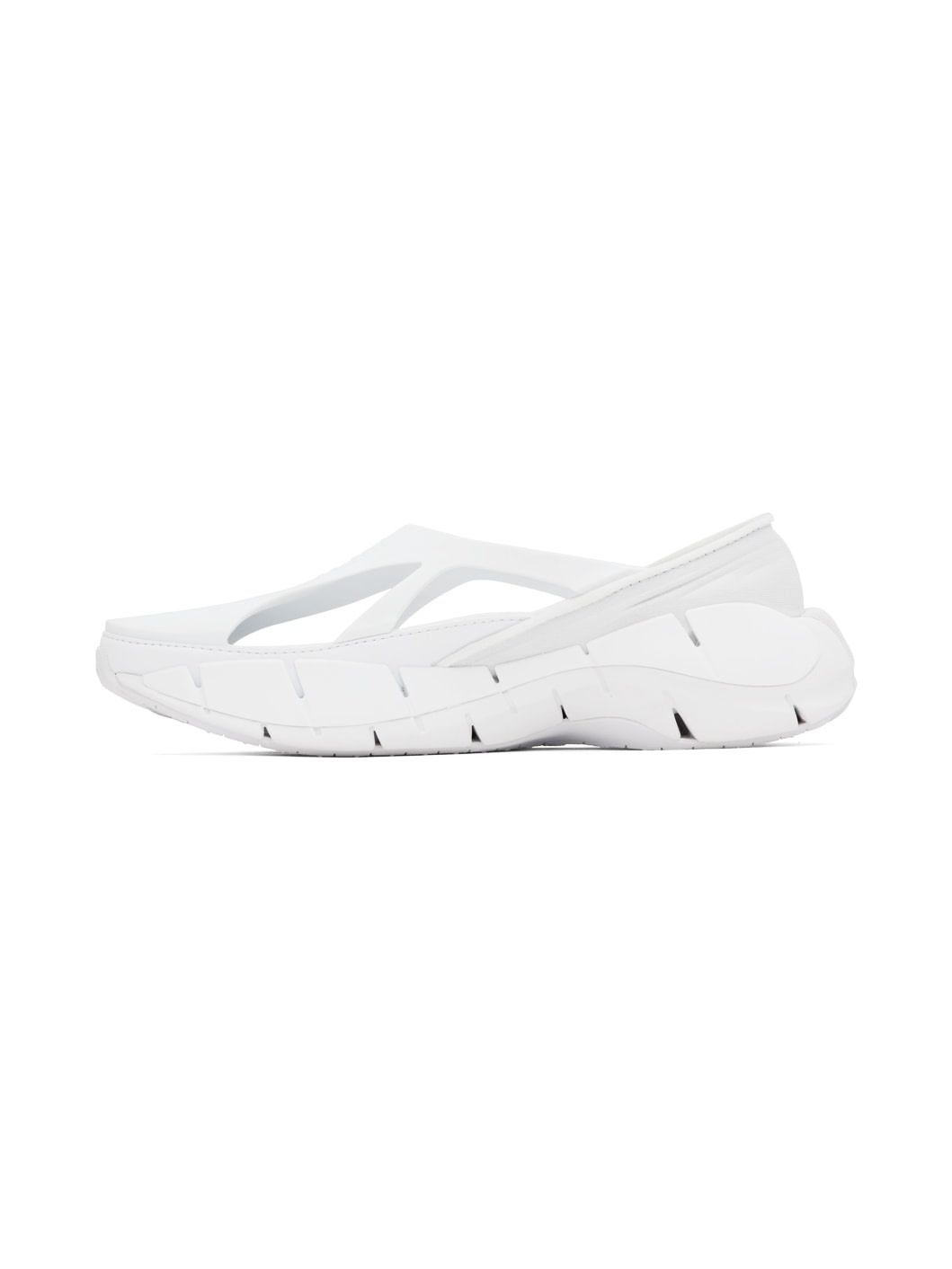 White Reebok Edition Croafer Sneakers - 3
