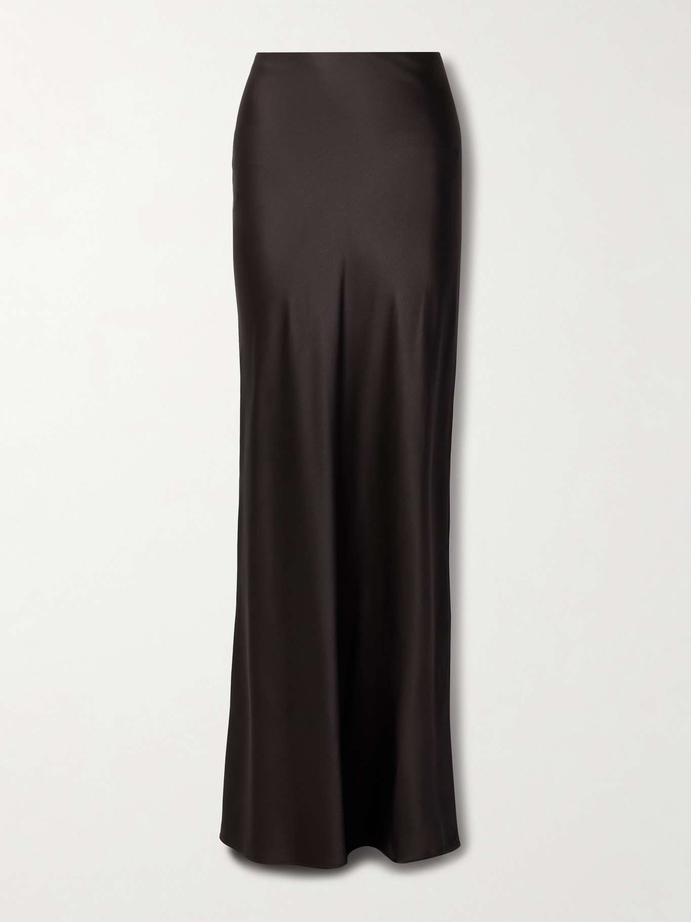 Medina silk-blend satin maxi skirt - 1