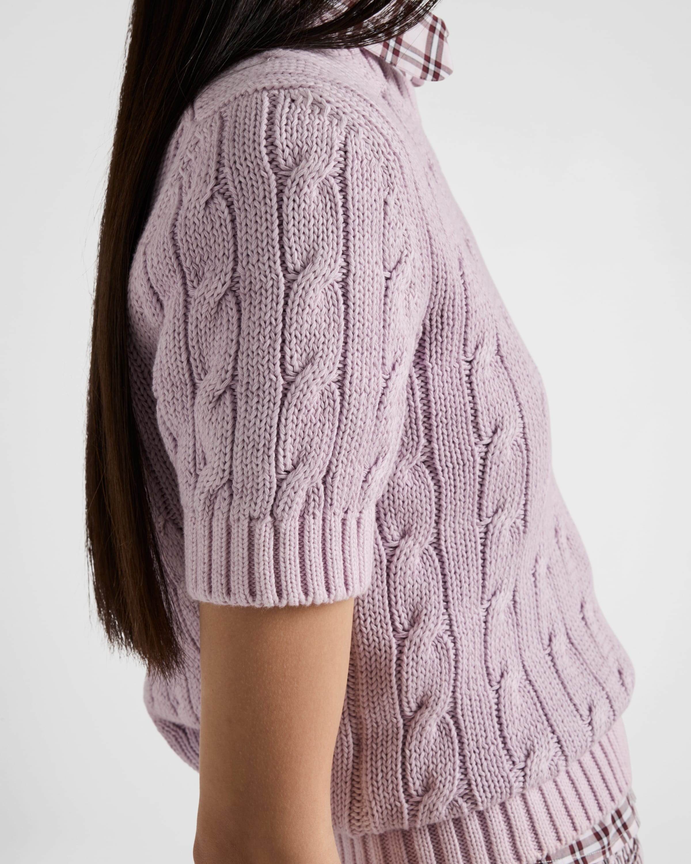 Cotton crew-neck sweater - 3