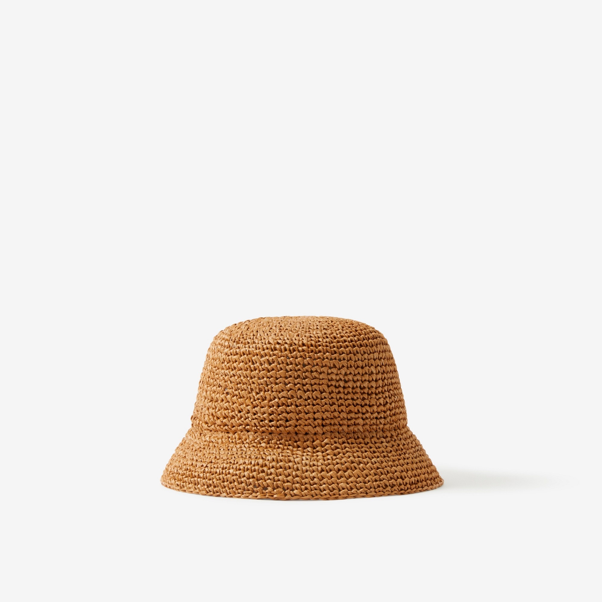 Monogram Motif Raffia-effect Bucket Hat - 3