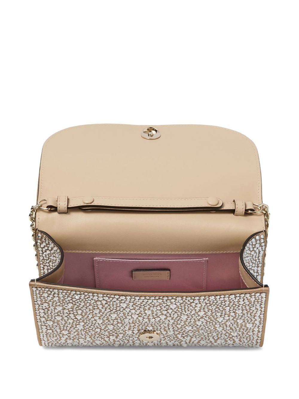 Curve embellished shoulder bag - 5