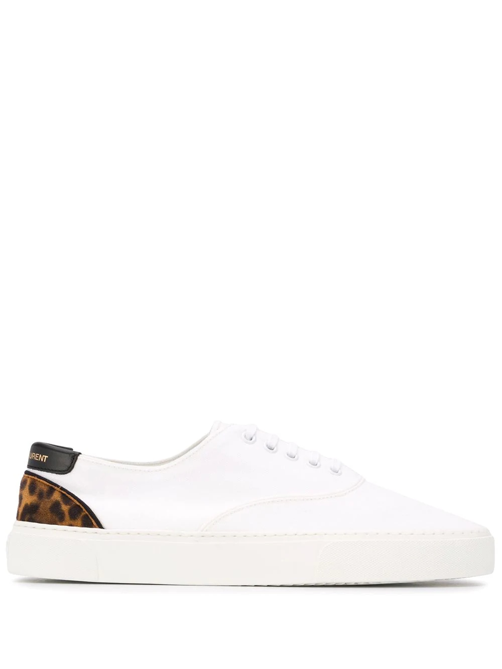 Venice leopard detail low-top sneakers - 1