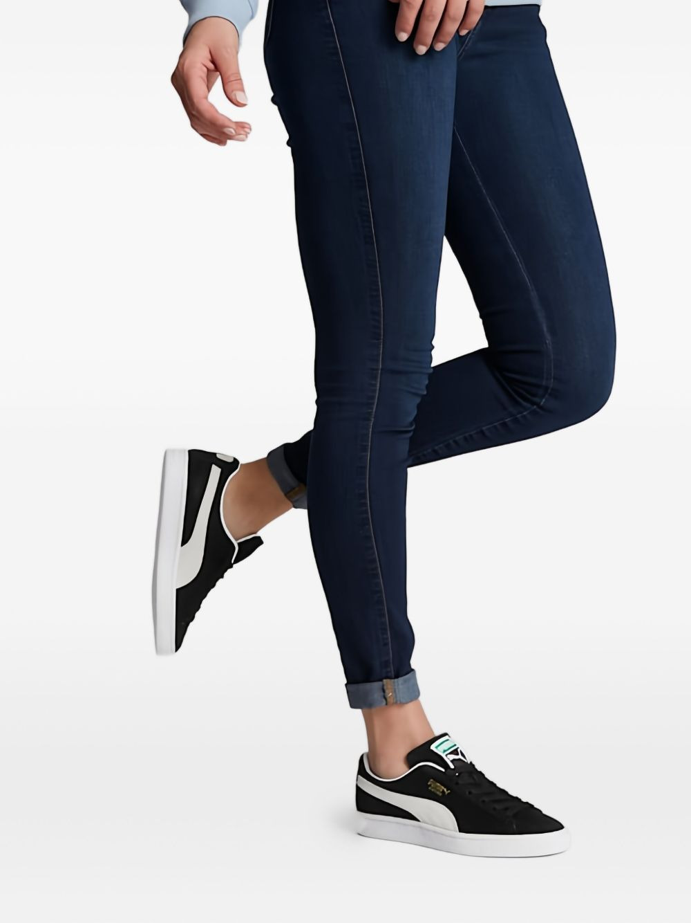 Suede Classic XXI "Black/White" sneakers - 5