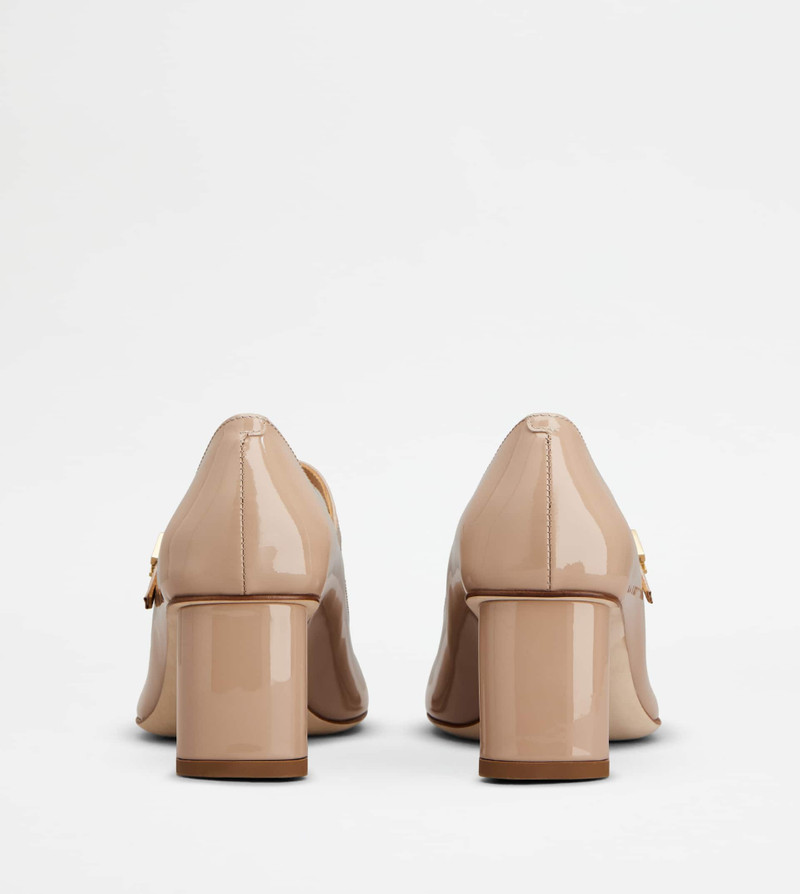 Tod's MARY JANES IN PATENT LEATHER - PINK outlook