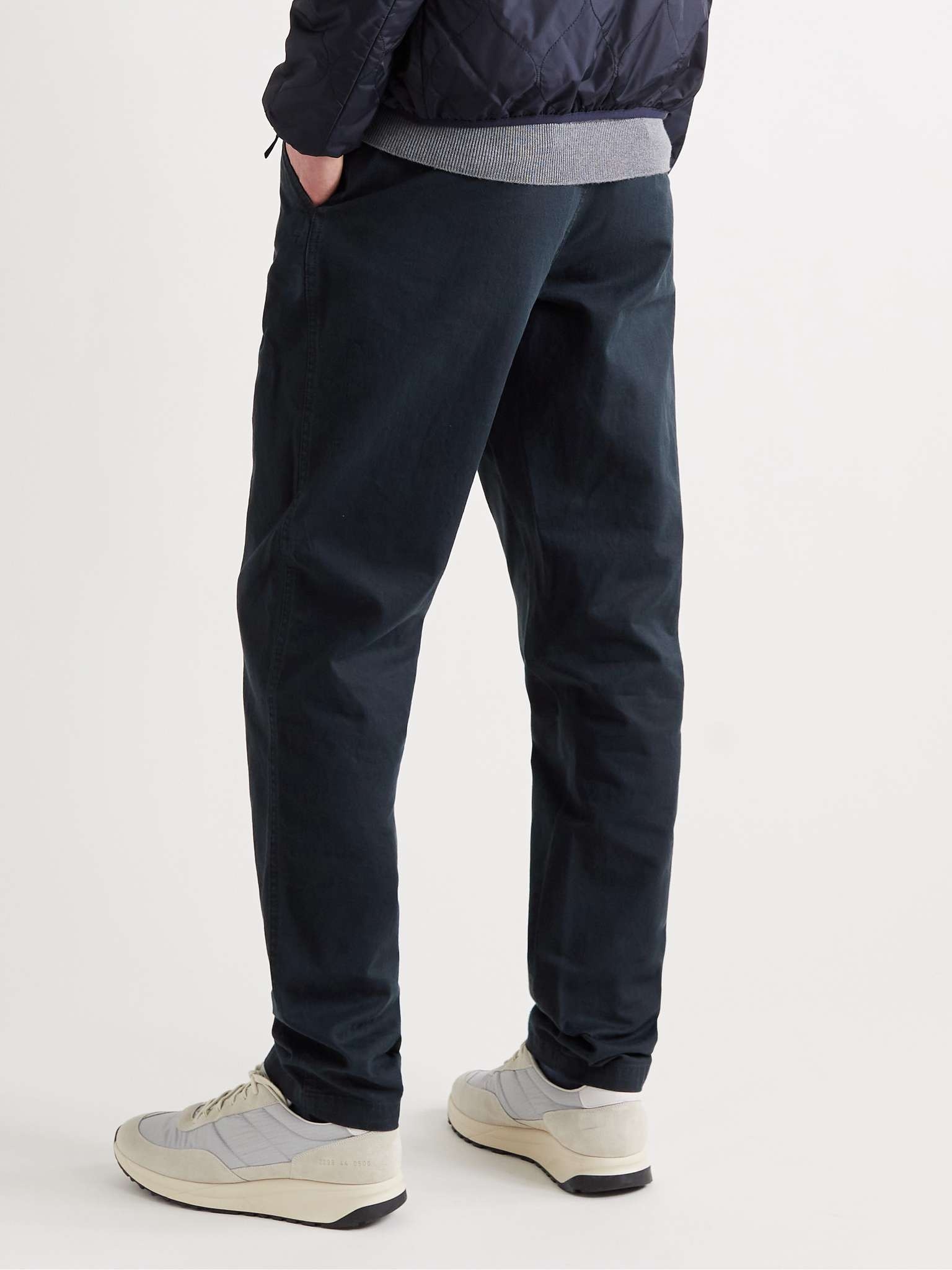 Tapered Cotton-Drill Trousers - 4