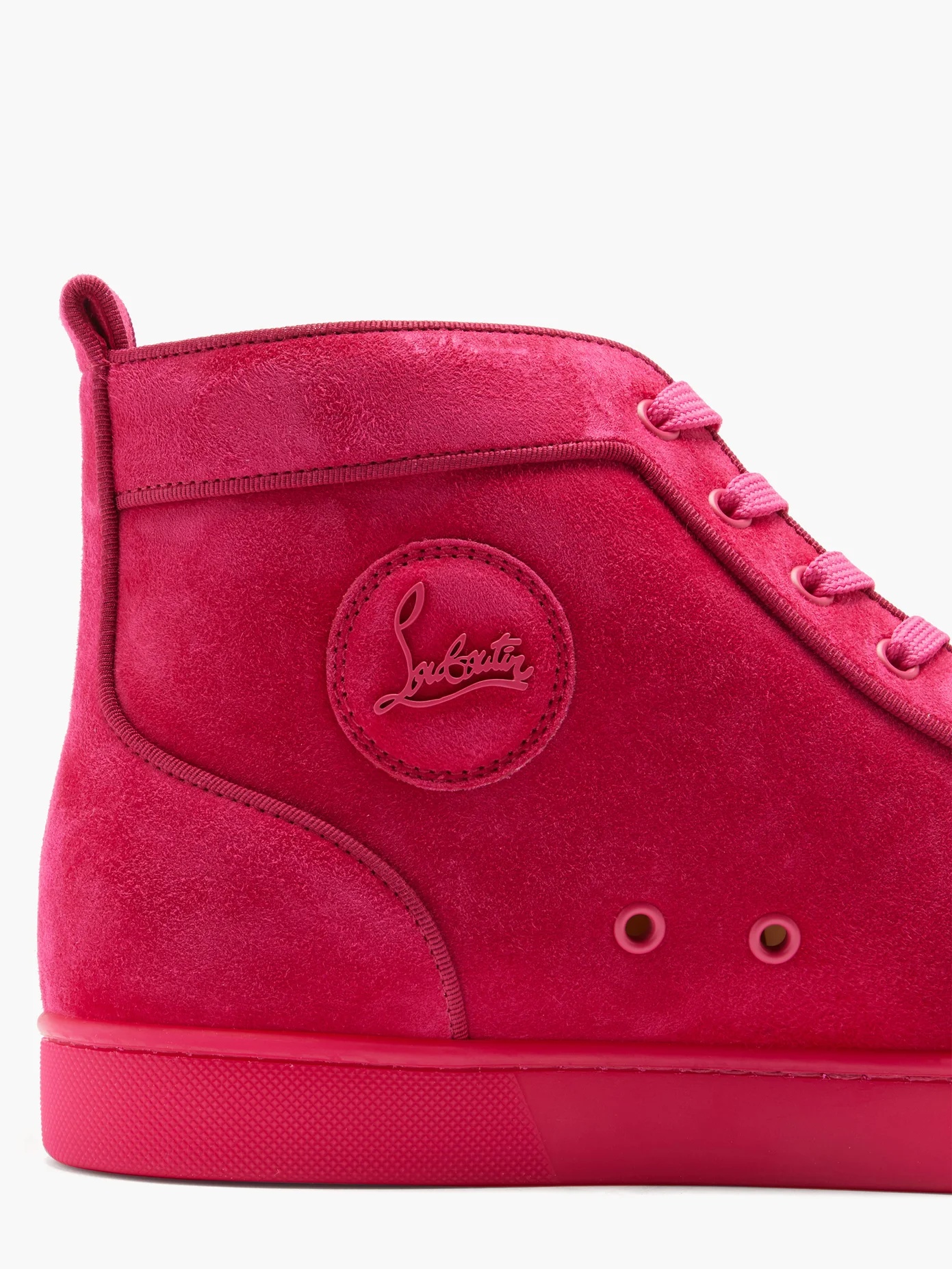 Louis Orlato suede high-top trainers - 6