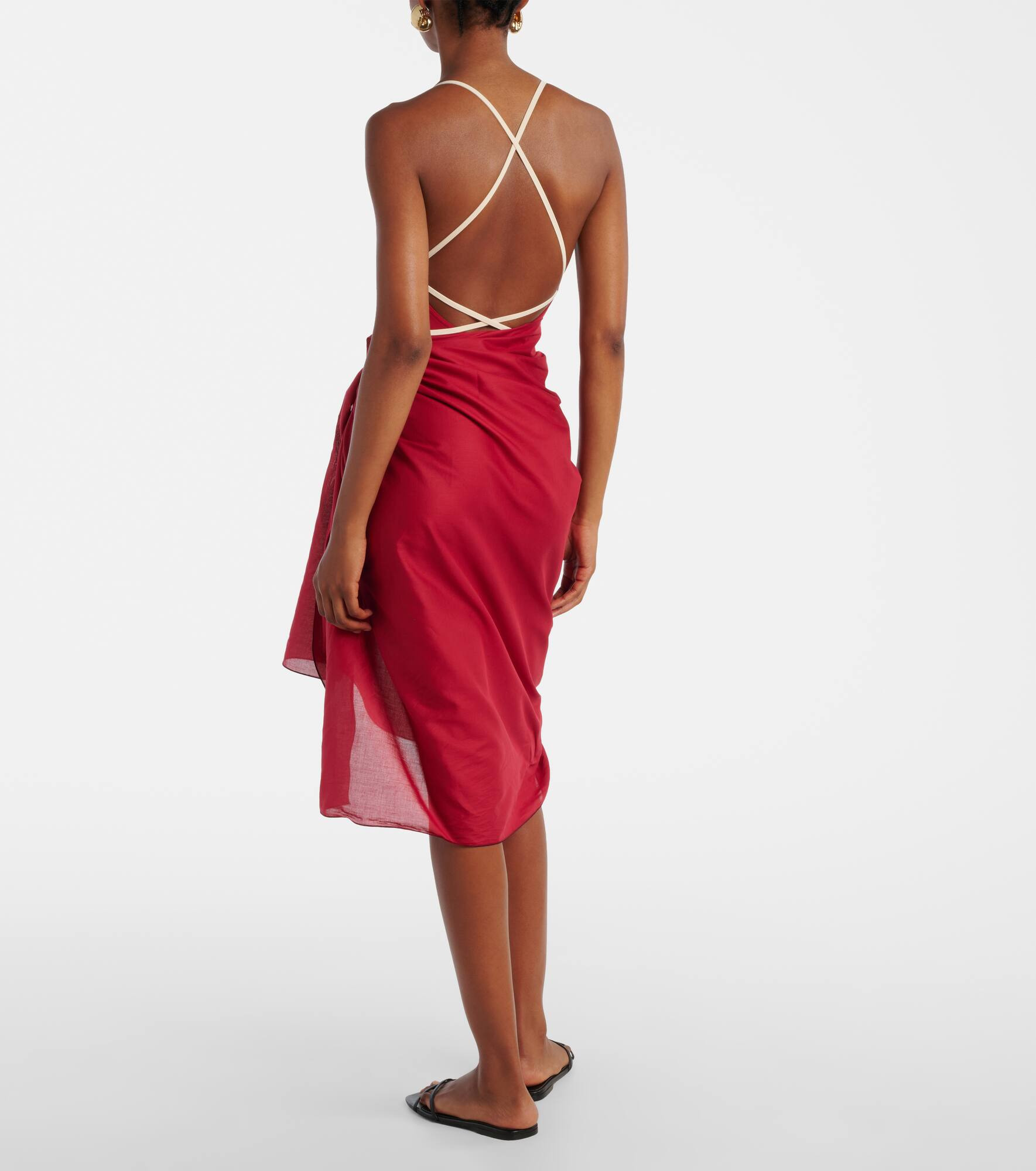 Cabine cotton voile beach cover-up - 3