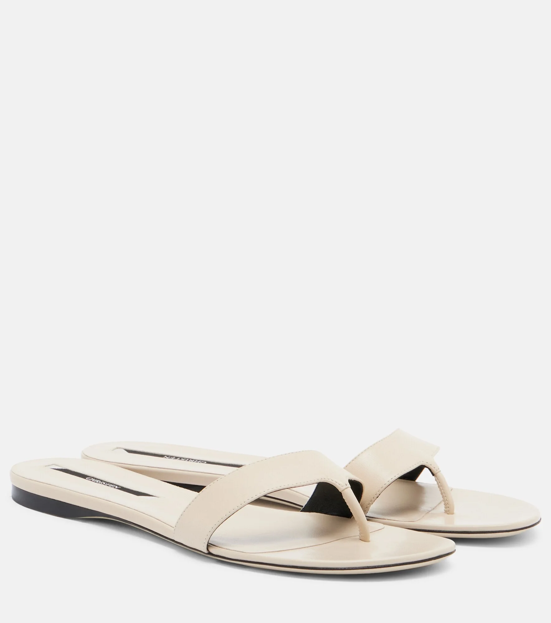 Helix leather thong sandals - 1