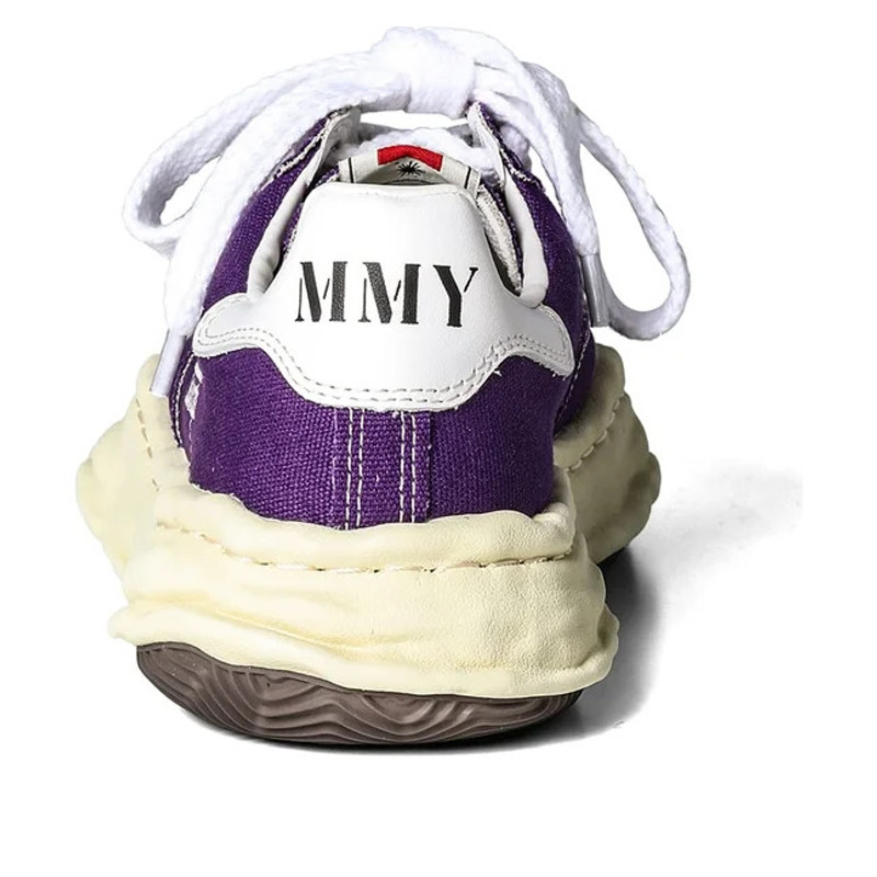 Maison MIHARAYASUHIRO Maison MIHARA YASUHIRO Blakey VL OG Sole Canvas Low 'Purple' A09FW732-PURPLE outlook