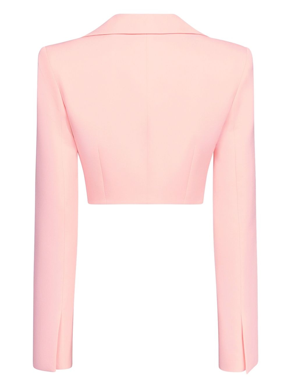 crystal-embellished cropped jacket - 4