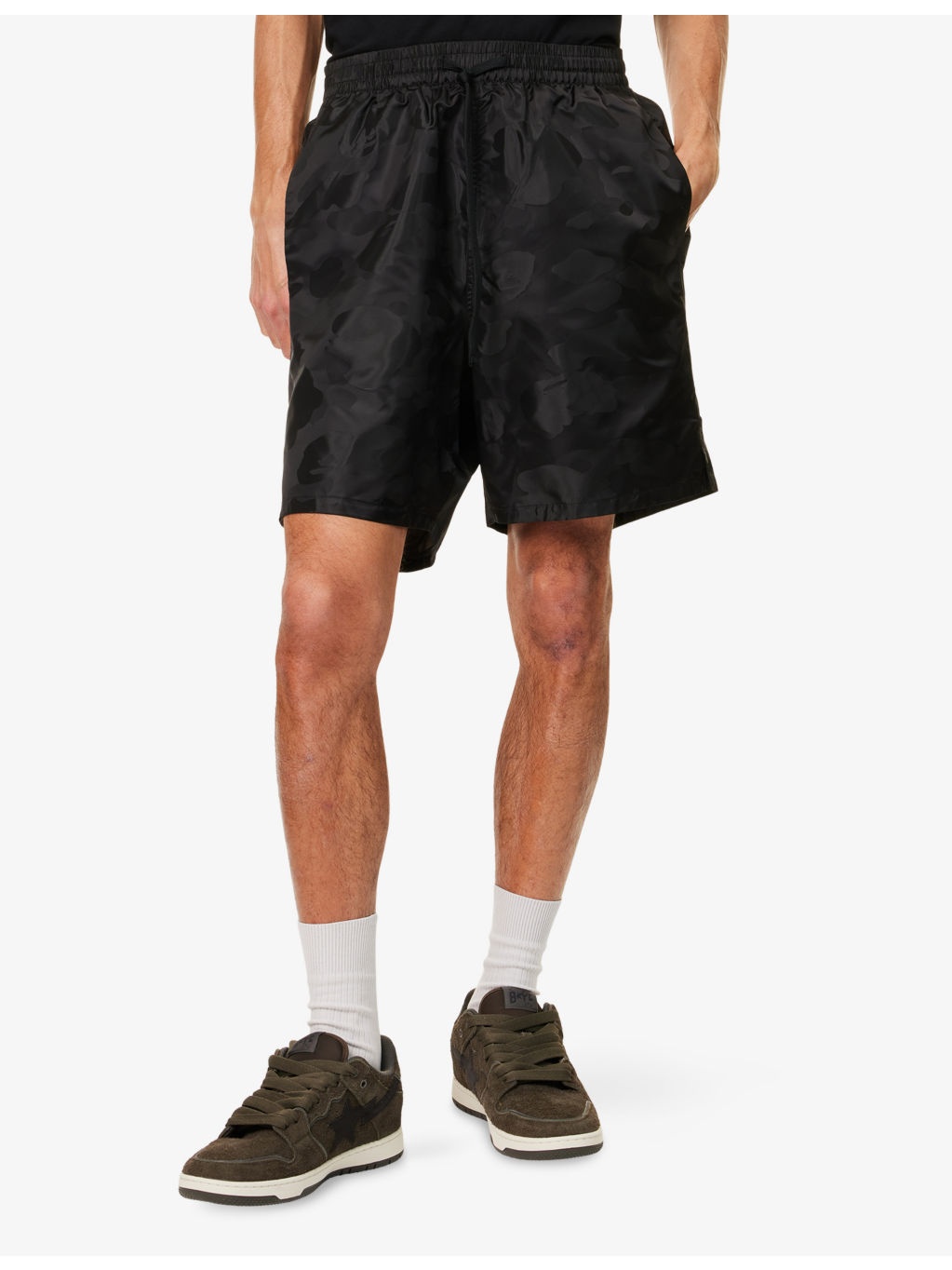 Camo Logo Woven Shorts - 3