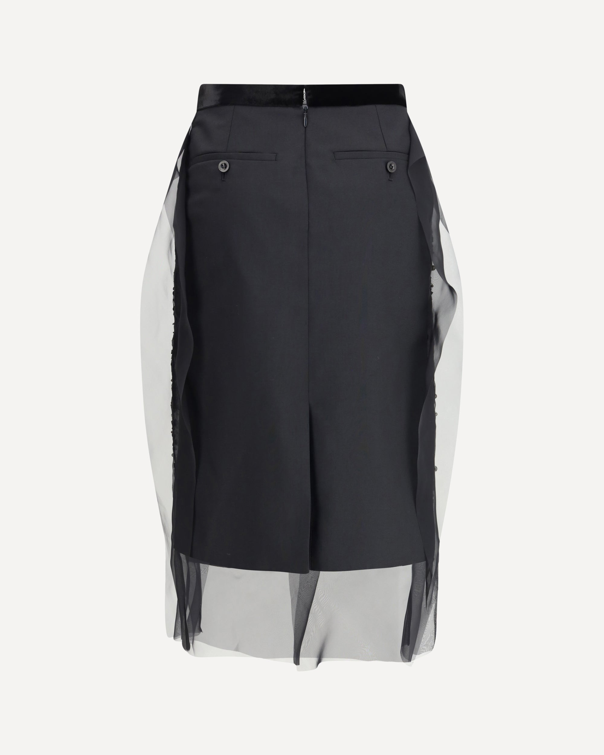 Sequin Embroidery Skirt - 2