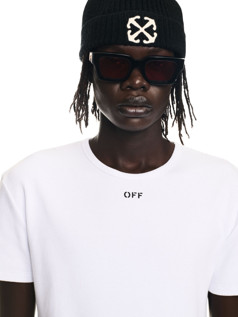 Off Stamp Rib Shaped Tee 5