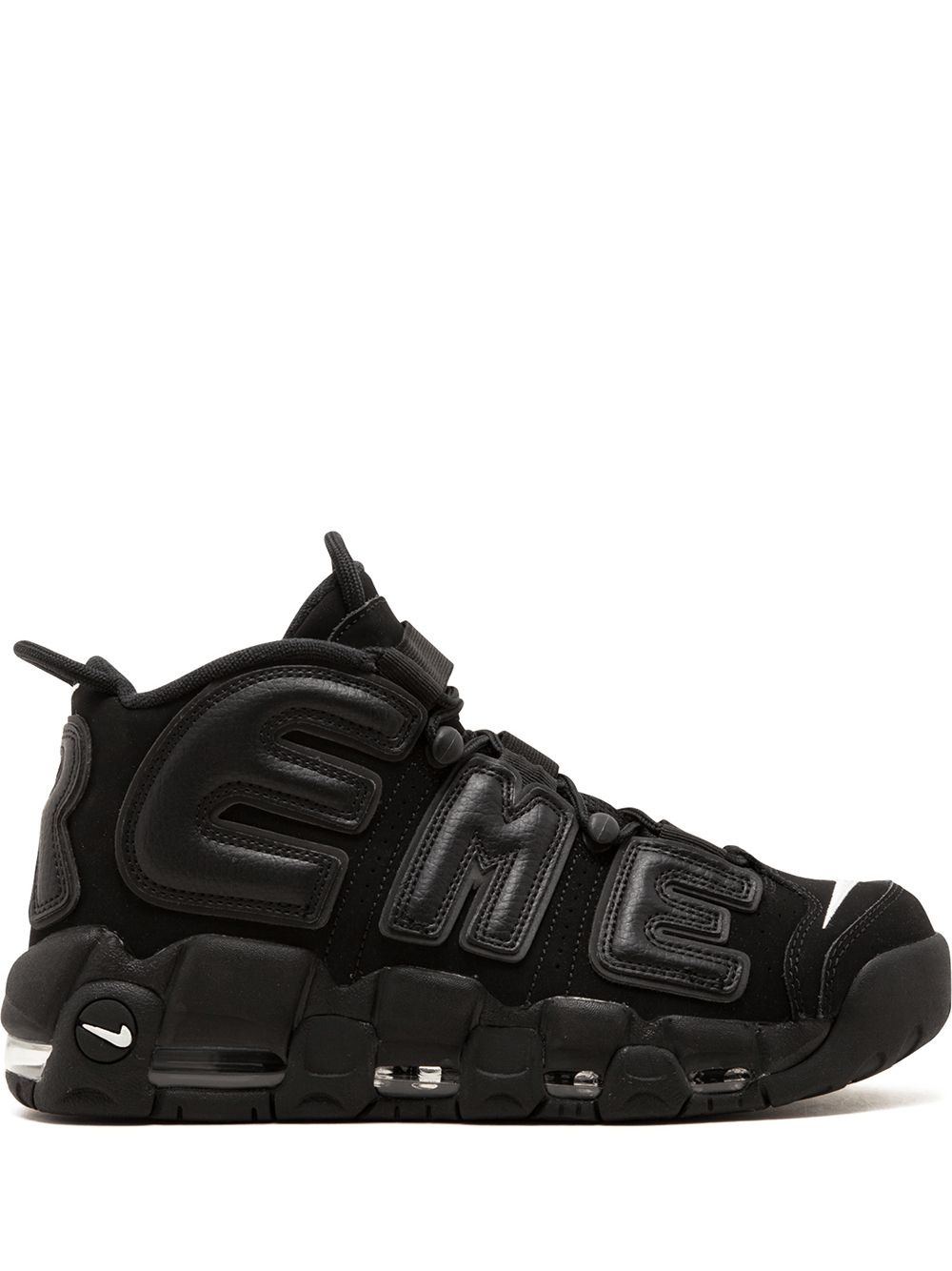 x Supreme Air More Uptempo "Suptempo Black" sneakers - 1