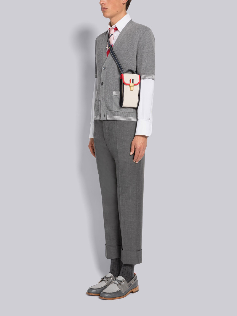 COTTON CANVAS CROSSBODY PHONE HOLDER 5