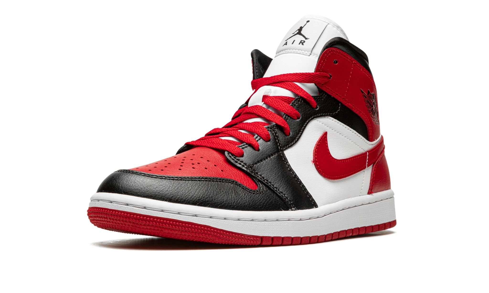 Air Jordan 1 Mid "Alternate Bred Toe" - 4