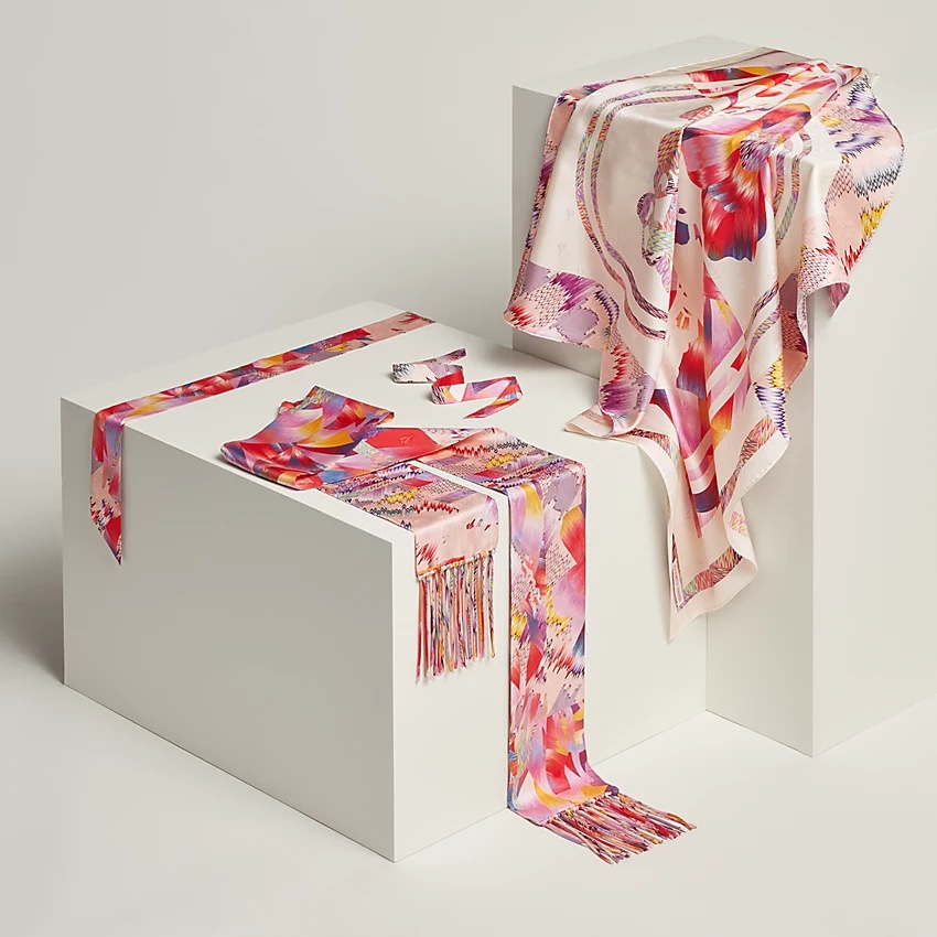 Marble Silk twilly - 4